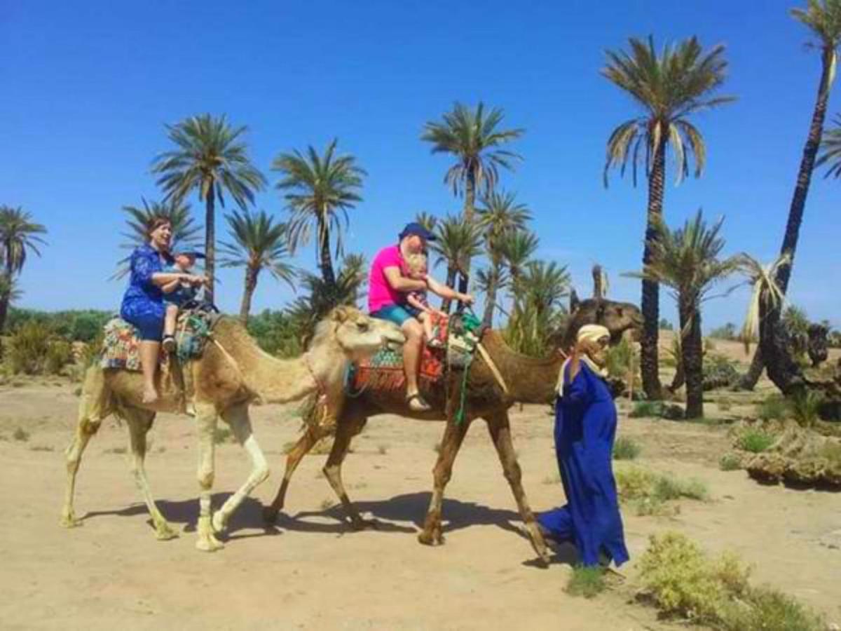 Hostel Kasbah Dar Bahnini Skoura Zewnętrze zdjęcie
